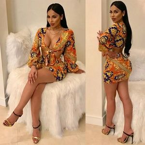 2 piece bodycon skirt set